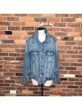 Paper Denim & Cloth Gin jacket Denim Jacket Boxy Cut Size XL